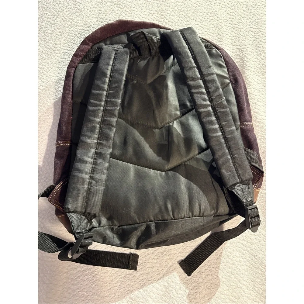 Vintage Harry Potter Hogwarts Full Sized Backpack Maroon Y2K